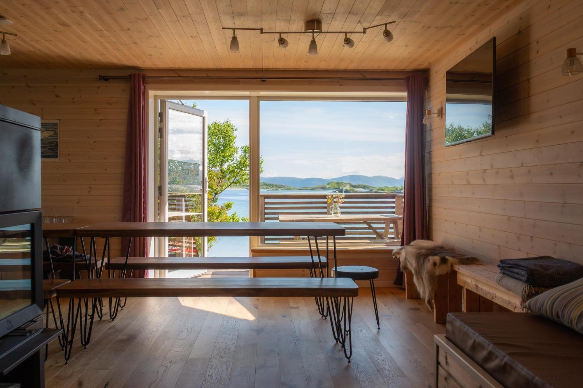 Ecolodge Bathuset 69Nord Sommaroy Esterno foto