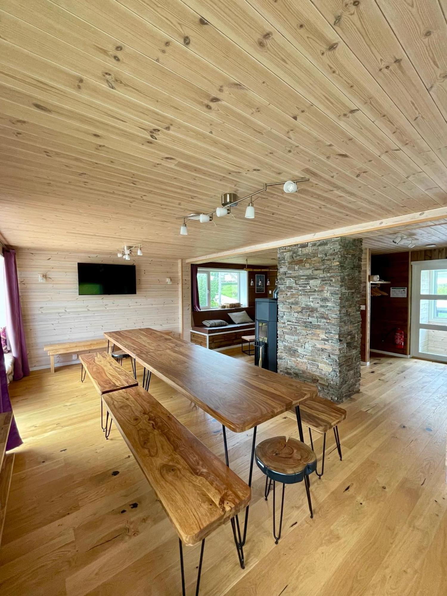 Ecolodge Bathuset 69Nord Sommaroy Esterno foto