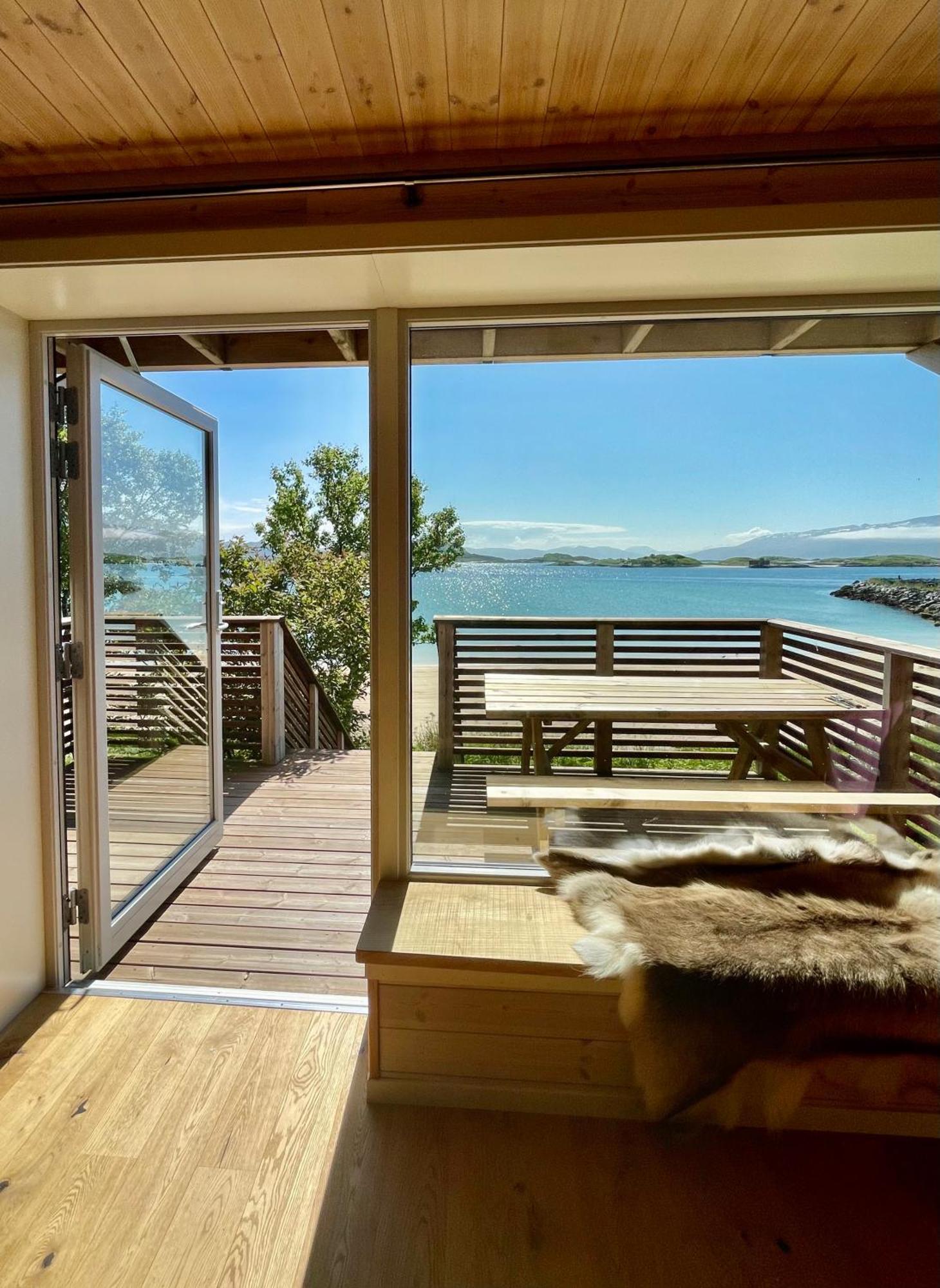 Ecolodge Bathuset 69Nord Sommaroy Esterno foto