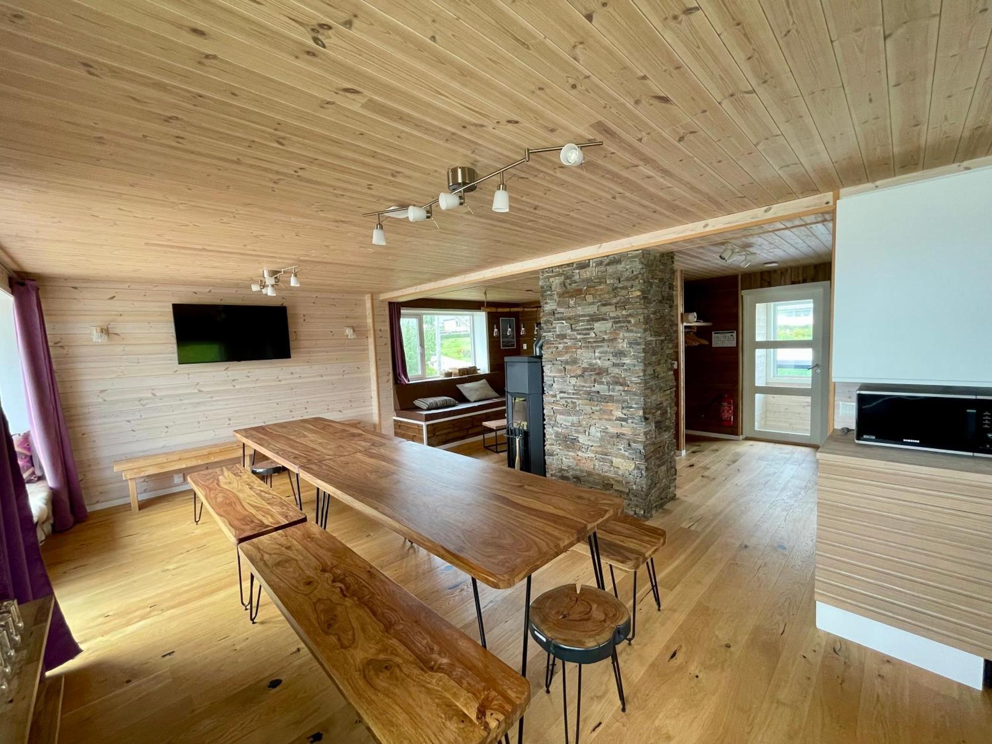 Ecolodge Bathuset 69Nord Sommaroy Esterno foto