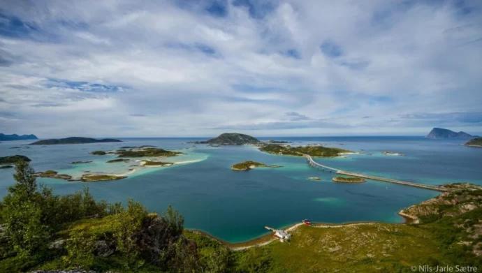 Ecolodge Bathuset 69Nord Sommaroy Esterno foto