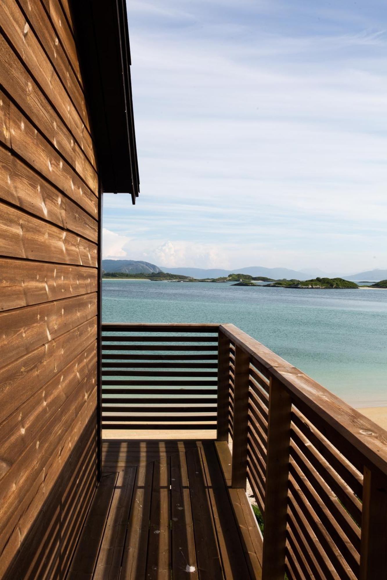 Ecolodge Bathuset 69Nord Sommaroy Esterno foto